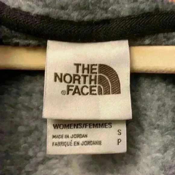 Woman’s The North Face Quarter Zip Printed Crecent Pullover Hoodie-Small - Picture 7 of 7